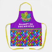Tablier 2ème version Mardi Gras Carnivale Apron (Recto)
