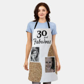 Tablier 30 et Fabulous Gold Parties scintillant 2 Photo 30 (Porté)