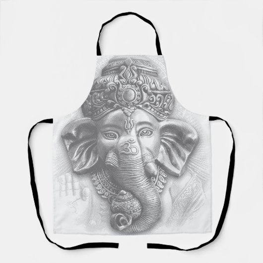 Tablier 3d Seigneur Ganesha - Om (Recto)