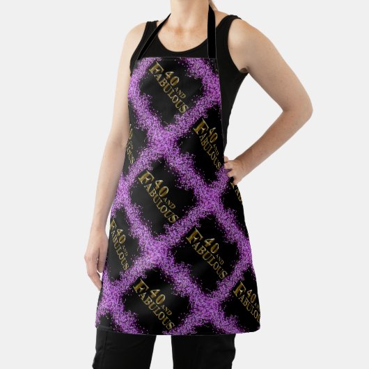 Tablier 40e anniversaire (Insitu)