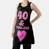 Tablier 40e anniversaire 40 et fabuleuse cuisine Apron (Insitu)