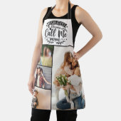 Tablier 4 famille photo collage maman gardien mère jour (Insitu)