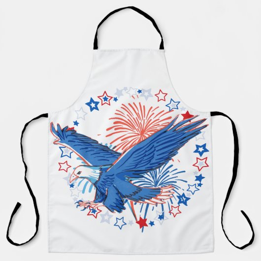 Tablier 4 juillet Aigle (Recto)