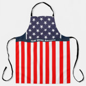 Tablier 4 juillet américain drapeau Dieu béni l'Amérique (Recto)
