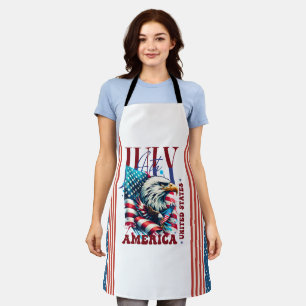 Tablier 4 juillet American Eagle Sublimation-61904