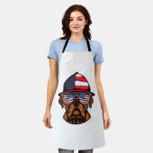 Tablier 4 juillet boîte (Porté)