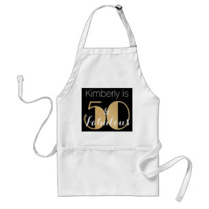 Tablier 50 ans et Fabuleux Fête d'anniversaire personnalis