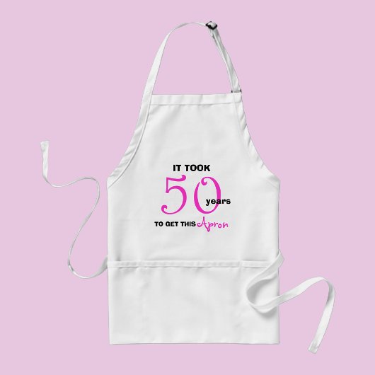 Tablier 50e anniversaire Cadeaux Apron - Drôle