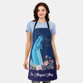 Tablier 50e anniversaire de la vie religieuse Nun Fleur ro (Porté)