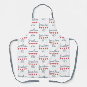 Tablier 5 Enfant coté coeur