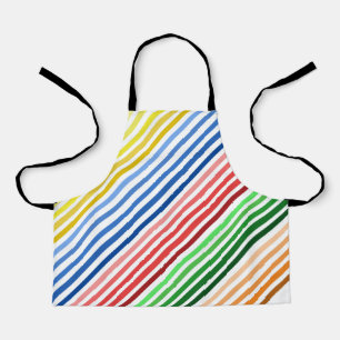 Tablier - 5 groupes de lignes colorées
