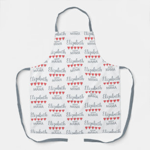 Tablier 5 Māmā coté coeur