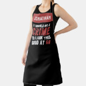 Tablier 60 Ans Amusant 60e Anniversaire Distressé (Insitu)