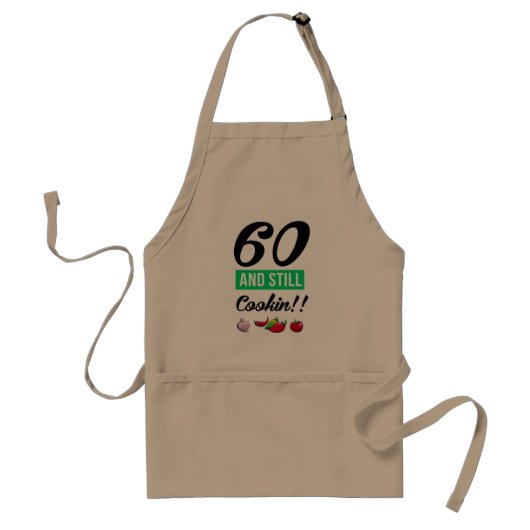 Tablier 60 et toujours cookin (Devant)