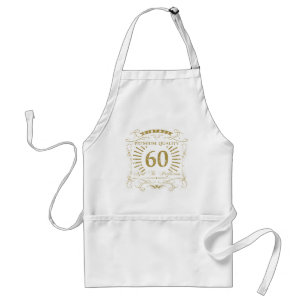 Tablier 60e anniversaire Gag cadeau