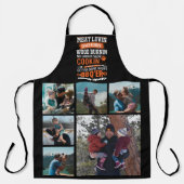 Tablier 6 Collage photo Fête des Pères Funny Get'er Done B (Recto)