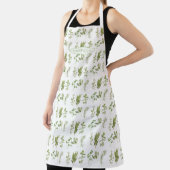 Tablier 6 HERBES FRAÎCHES Apron + Nom - grand (Insitu)