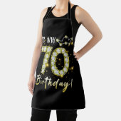 Tablier 70 ans C_s mon anniversaire 70e anniversaire Diamo (Insitu)