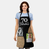 Tablier 70 et Fabulous Gold Parties scintillant 2 Photo 70 (Porté)