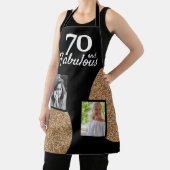 Tablier 70 et Fabulous Gold Parties scintillant 2 Photo 70 (Insitu)
