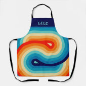 Tablier 70s Double Wave (Recto)