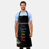 Tablier 7 Chakras Apron, Symboles & Significations, Spirit (Porté)