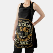 Tablier 80 ans Vintage 1942 80e anniversaire (Insitu)
