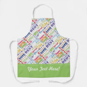 Tablier 80e fête d'anniversaire Cadeaux personnalisés (Recto)