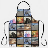 Tablier 8 Collage de photos - BQ de cadeaux pour conservat (Recto)