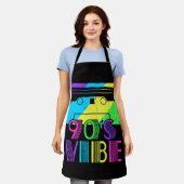 Tablier 90s Vibe Retro Soirée esthétique (Porté)