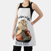Tablier à café de papy personnalisé (Insitu)