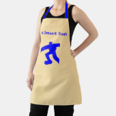Tablier à créme Dash pour dessert sangles bleues (Insitu)