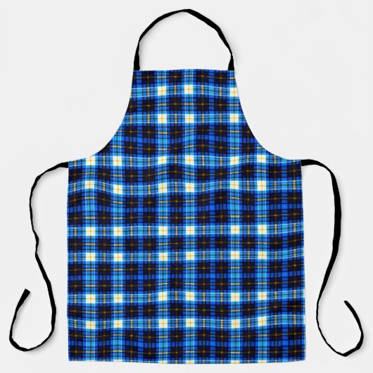 Tablier À damiers bleu (Recto)