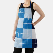 Tablier À damiers bleue (Insitu)