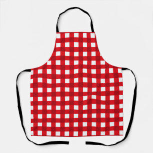 Tablier à damiers motif