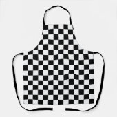 Tablier À damiers noir et blanc (Recto)