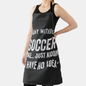 Tablier A Day Without Soccer Is Like Just Kidding (Insitu)