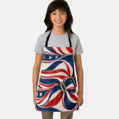 Tablier à impression intégrale Star Spangled Swirl (Insitu)