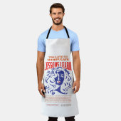 TABLIER À IMPRESSION TOUTE SURFACE APPRENDRE LES L (Porté)