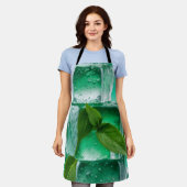 Tablier à menthe de cubes de glace : Restez Cool e (Porté)