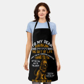 Tablier À mon beau-fils, je ne t'ai pas donné le cadeau (Porté)