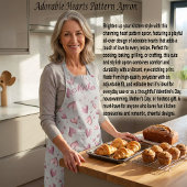 Tablier à motif coeurs adorables