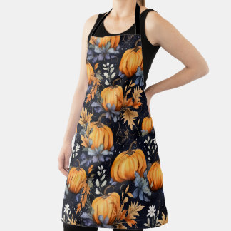 Tablier à motif de citrouille d'Halloween