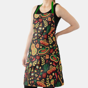 Tablier à motif mexicain Cinco De Mayo