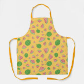 Tablier à motif pastèque sucrée d'été (Recto)