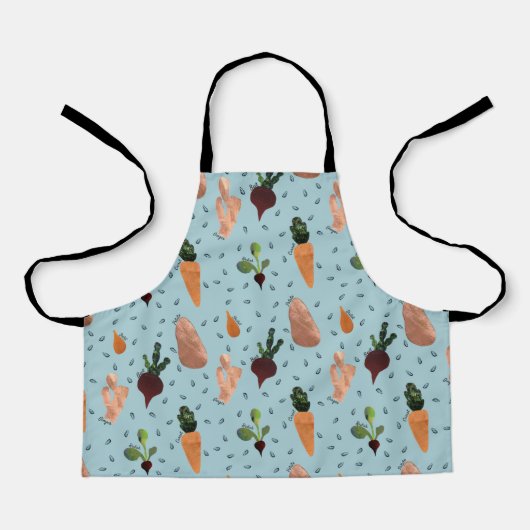 Tablier À Thème Cute Légumes (Recto)