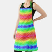 Tablier A vibrant apron features a rainbow gradient  (Insitu)