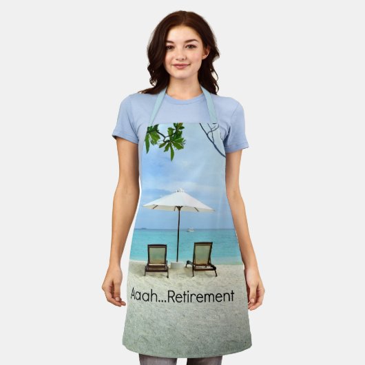 Tablier Aaah...Retraite (Porté)