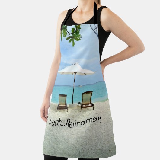 Tablier Aaah...Retraite, conception de vente au meilleur p (Insitu)