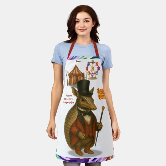 Tablier Aaron, aardvark ringmaster (Porté)